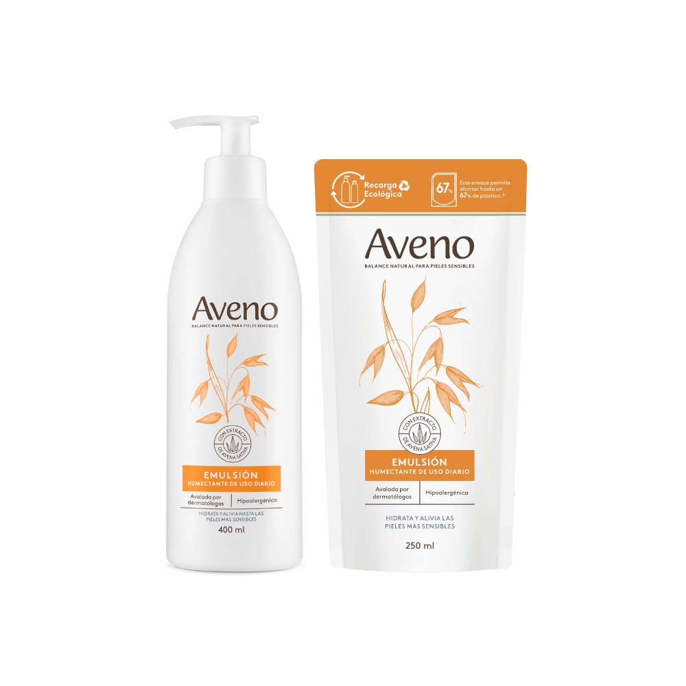 Kit Emulsión Aveno 400ml + Refill