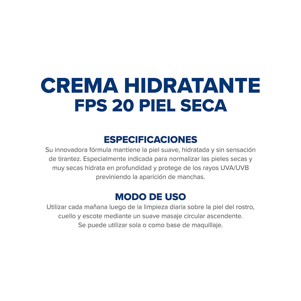 Dermaglós Facial Crema Hidratación Diaria FPS 20 Piel Seca y Extra Seca 70 g image number 8