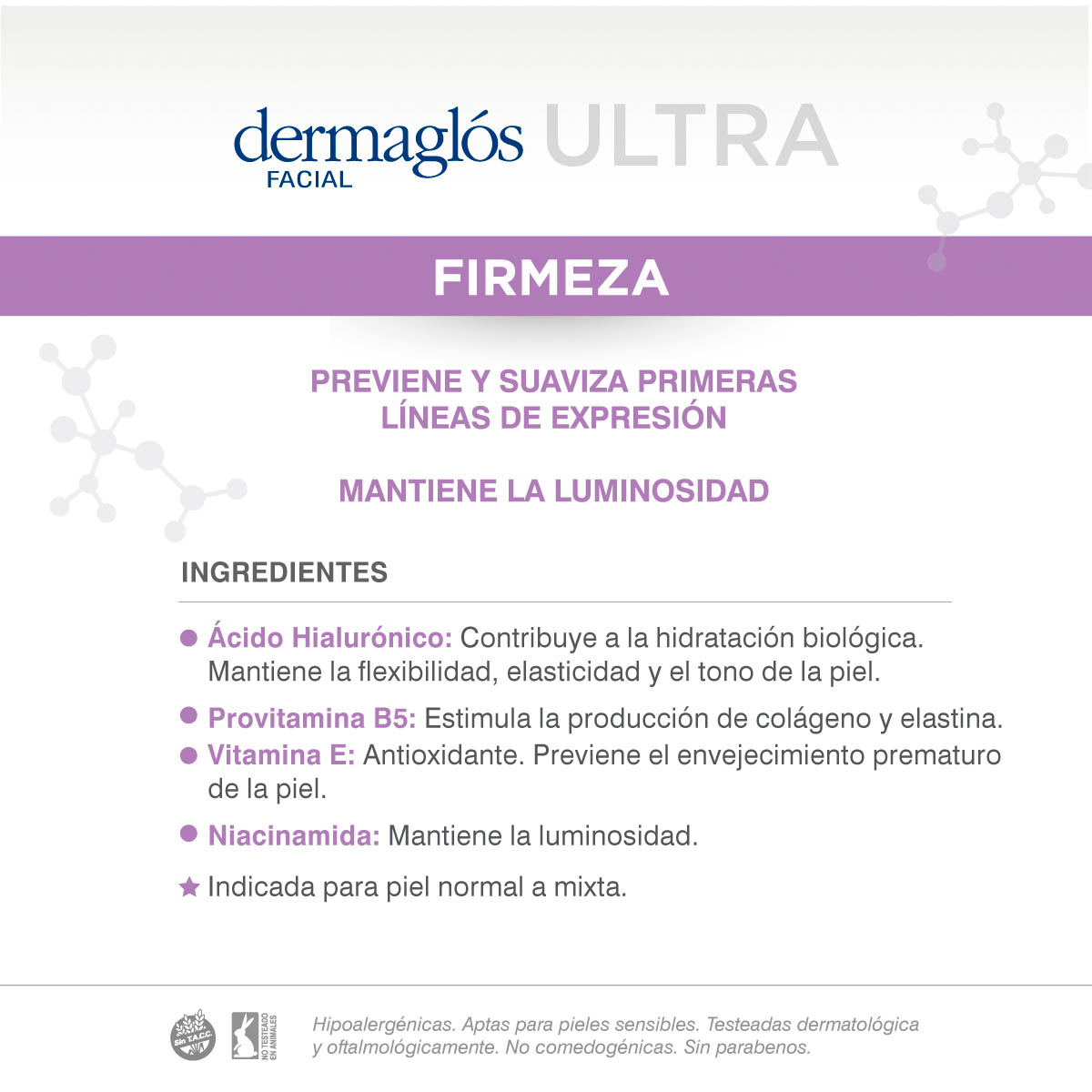 Dermaglós Facial Crema de Noche Ultra Firmeza 50 g image number 7
