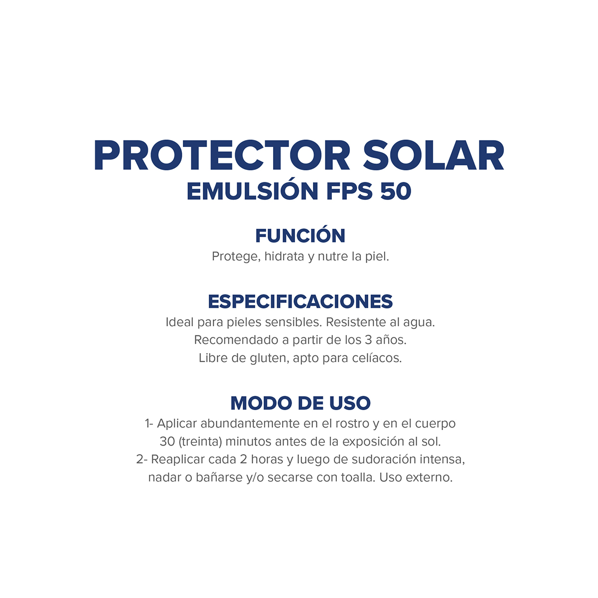 Dermaglós Solar Protector Solar con FPS 50 250 ml image number 5