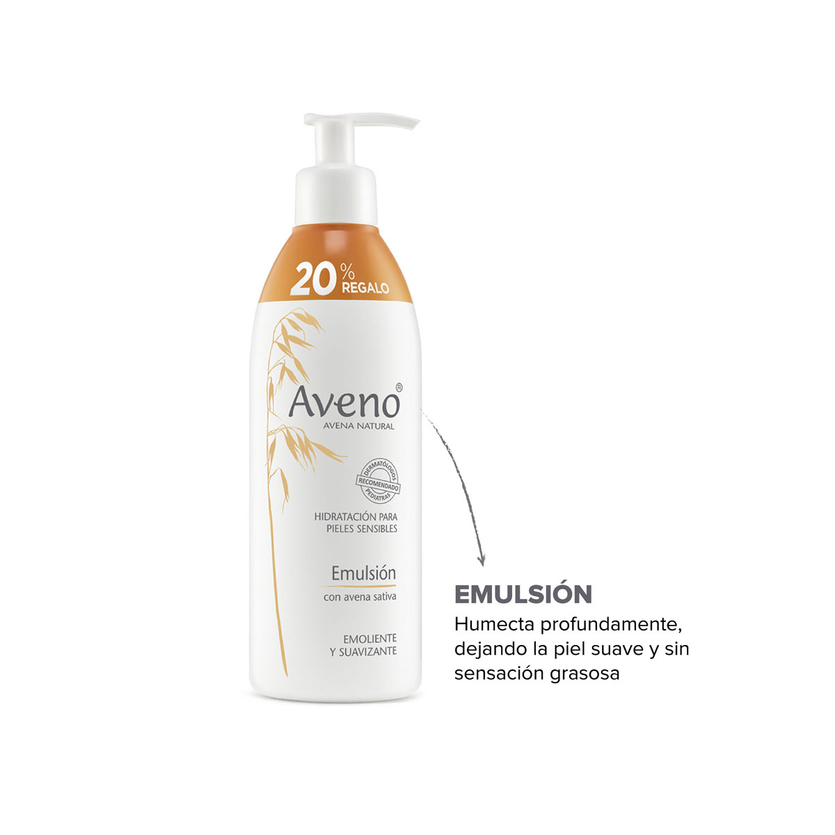 Aveno Emulsión Humectante de Uso Diario 400 ml image number 2