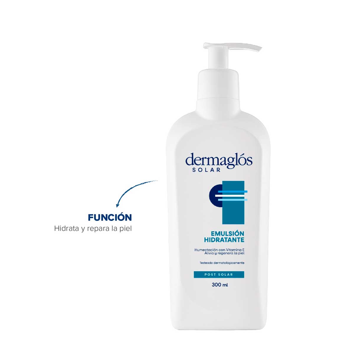 Emulsión Post Solar Dermaglós 300 ml image number 3