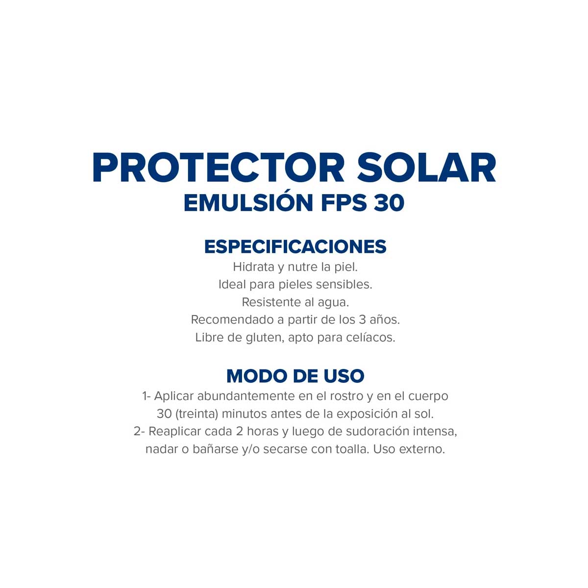 Dermaglós Solar Protector Solar con FPS 30 250 ml image number 5
