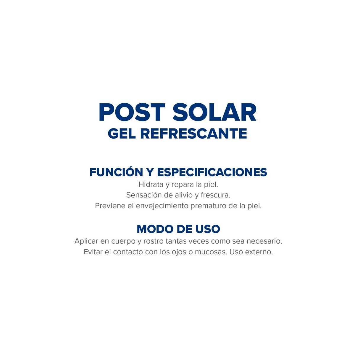 Gel Post Solar Dermaglós 150 g image number 5