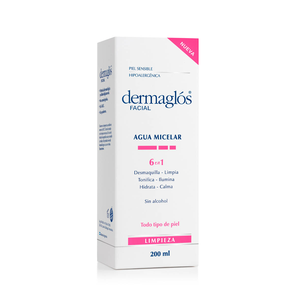 Dermaglós Facial Agua Micelar 200 ml image number 2